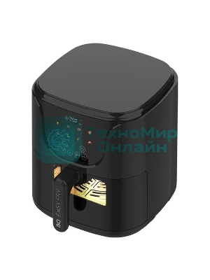 Аэрогриль BQ AF5011S черный Мощность 1500 Вт, Объем 5 л