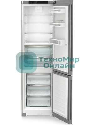 Холодильник Liebherr CBNsdc 573i-22 серебристый двухкамерный 266/94л морозилка снизу, No Frost
