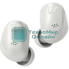Наушники TWS Sennheiser Accentum True Wireless белый, внутриканальные, Bluetooth, гибридное активное шумоподавление, до 8 ч