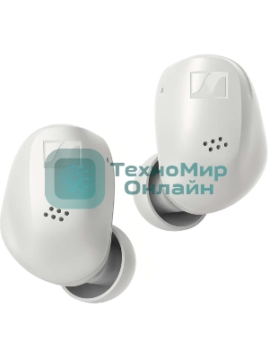 Наушники TWS Sennheiser Accentum True Wireless белый, внутриканальные, Bluetooth, гибридное активное шумоподавление, до 8 ч