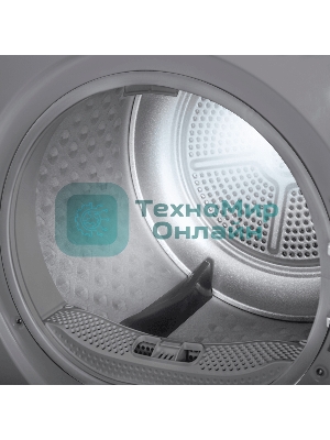 Сушильная машина Maunfeld MFDM168SL02 нержавеющая сталь, 8 кг, сушка - тепловой насос, программ - 16, 59.5 x 84.5 x 61 см