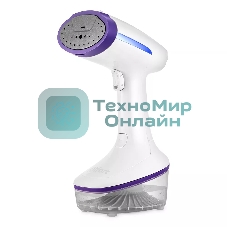 Отпариватель Kitfort КТ-989 фиолетовый/белый, 1630 Вт, 20 г/мин, 300 мл