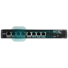 Коммутатор Dahua DH-SMG1008, 8×2.5 Гбит/с, неуправляемый