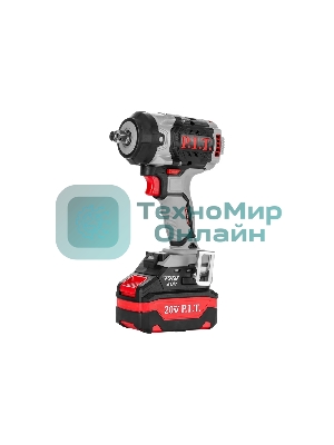 Гайковерт P.I.T. IMPACT аккум. бесщеточный PIW20H-600A/2 (20В, 600Нм, 1/2