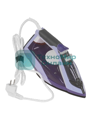 Утюг Panasonic NI-TW800CMTW фиолетовый, 2400 Вт, 25 г/мин, 140 г/мин, 300 мл
