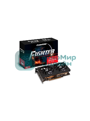 Видеокарта PowerColor PCI-E 4.0 RX 7600 8G-F AMD Radeon RX 7600 8Gb 128bit GDDR6 2250/18000 HDMIx1 DPx3 HDCP Ret