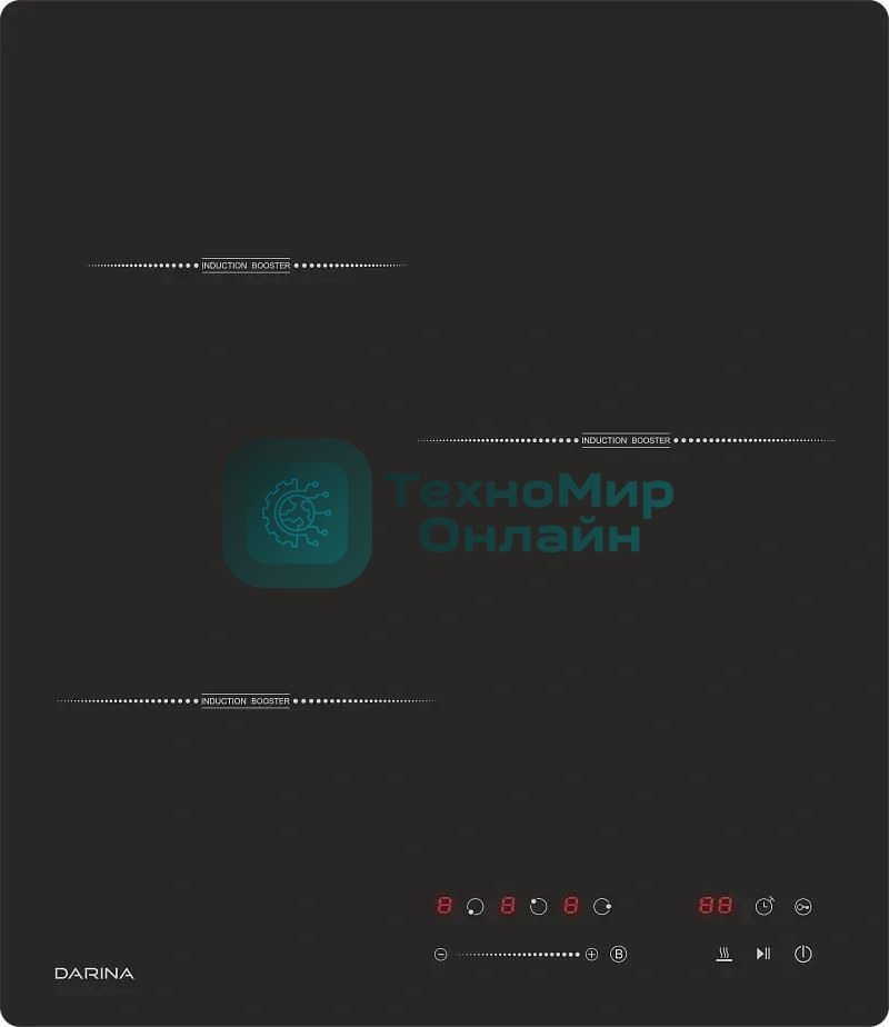 Индукционная варочная панель Darina 6Р ЕI 3302 B, черный