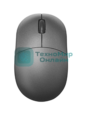 Мышь проводная Qumo Simple Office M92 серый, 1000 dpi, USB, кнопки - 3