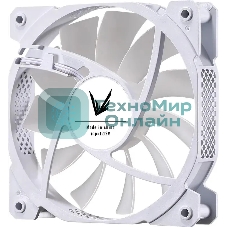 Вентилятор для корпуса Aerocool/Formula Cosmic 12WH FR RGb белый, 120 мм, 1100 об/мин, 22.3 дБ, 4 pin