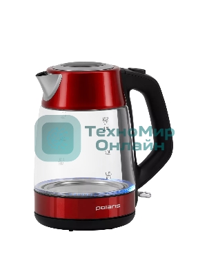 Чайник электрический Polaris PWK1760CGL Красный