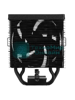 Кулер для процессора Ocypus Gamma A40 BK Gamma-A40-BK1NNWN00X-GL черный 100мм алюминий+медь 29,5db 4-pin 200W 133мм