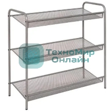 Подставка для обуви ЗМИ Женева 23 ПДО Ж23 ГР графит, 3 полки