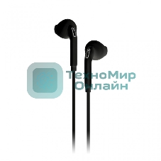 Проводные наушники Smartbuy A5 черный, внутриканальные, Jack 3.5 мм, микрофон на проводе