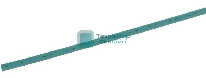 Термоусадочная трубка ТТУ 12/6 зеленая 1 м UDRS-D12-1-K06 IEK