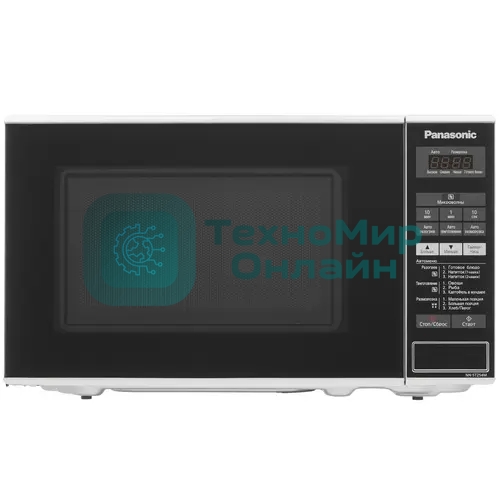 Микроволновая печь Panasonic NNST254MZPE серебристый, 20 л, 800 Вт, переключатели - сенсор