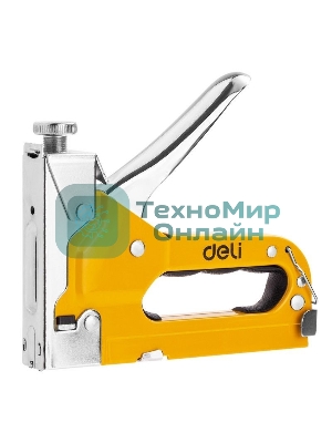 Мебельный степлер Deli DL238105 с набором скоб + антистеплер Набор: 2000шт дверные гвозди. 2000шт Т-гвозди. 2000шт U-гвозди. 1шт скобоудалитель.