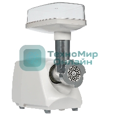 Мясорубка электрическая Аксион М14.02 белый, 600 Вт, 0.7 кг/мин, насадки - 6