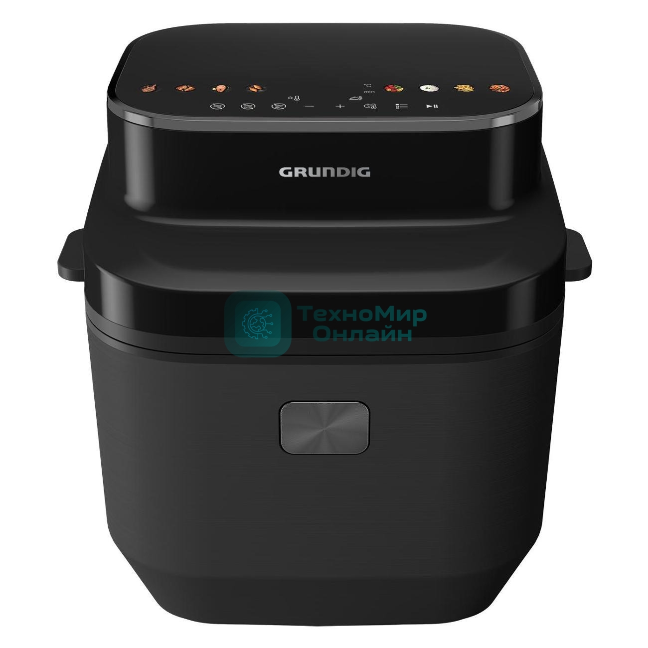 Аэрогриль Grundig FRY 8420 черный, 1750 Вт, 7 л, сенсор, 8 программ