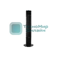 Вентилятор Energy EN-1618 TOWER чёрный, напольный, 40 Вт, 3 скорости, колонный