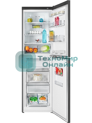 Холодильник Atlant ХМ-4623-159-ND черный металлик двухкамерный 187/125л морозилка снизу, No Frost