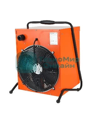 Тепловентилятор Patriot PT-Q 30, оранжевый/черный, 15/30 кВт, 400В, терморегулятор