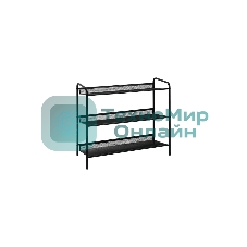 Подставка для обуви ЗМИ ЖЕНЕВА - 23 черный ПДО Ж23