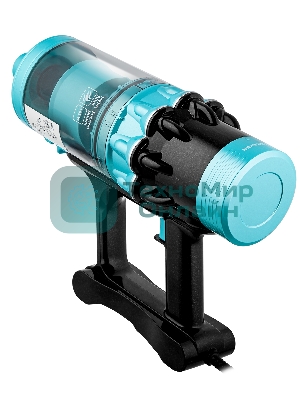 Пылесос вертикальный BRAYER BR4271 голубой, питание от сети, 185 Вт, уборка сухая, пылесборник 0.8 л