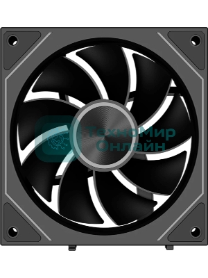 Вентилятор для корпуса PcCooler F3 X120R BK Reverse ARGB 120х120x25 черный 4-pin 28.4дБ (F3 X120R ARGB BK) Ret