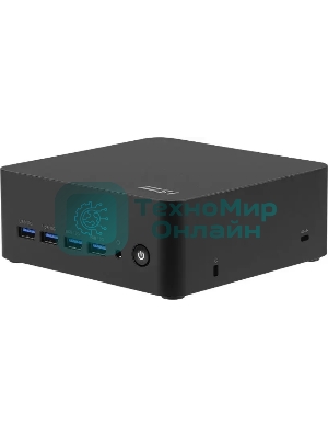 Мини ПК MSI Cubi Z AI 8M-008XRU Ryzen 5 8645HS (4.3) 16Gb SSD 512Gb 760M без ОС WiFi BT 120W (9S6-B03231-019)