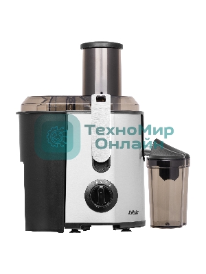 Соковыжималка BBK JC080-H22 черный/металлик, центробежная, 1000 Вт, 950 мл, механическое