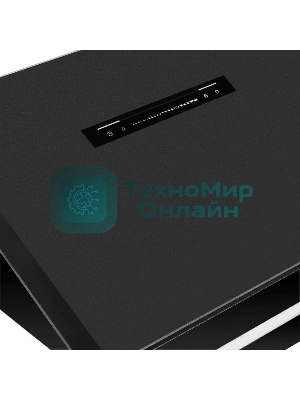 Вытяжка наклонная Maunfeld Falcon 60 Glass черная, 59.5 см, 1150 куб. м/ч, 54 дБ