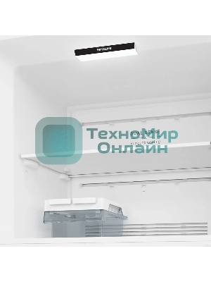 Холодильник Hitachi HRTN6443SUCS черный двухкамерный 315/94л морозилка сверху