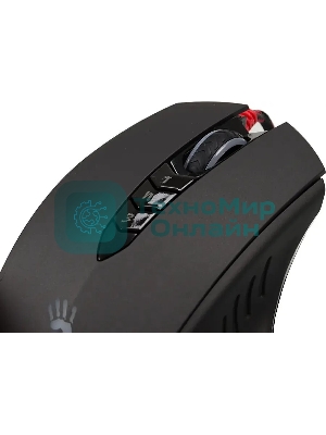Мышь проводная A4Tech Bloody V8M Max черный, 12000 dpi, USB, кнопки - 10