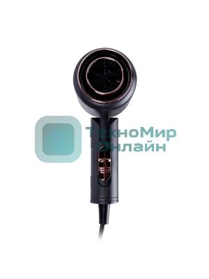 Фен Centek CT-2202 серый, 1600 Вт, компактный, ионизация