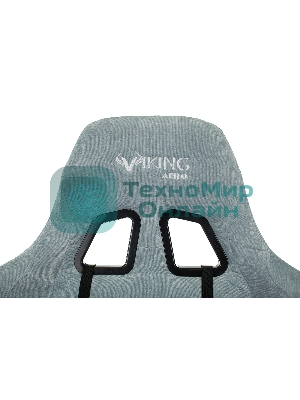 Кресло Бюрократ VIKING KNIGHT LT28 FABRIC серо-голубой, ткань, 120 кг, механизм качания