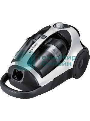 Пылесос Samsung VCC8835V37/XEV белый, 430/2200 Вт, уборка сухая, пылесборник контейнер 2 л