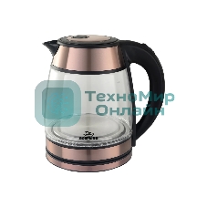 Чайник электрический Добрыня DO-1262 медь, 1.8 л, 1.8кВт