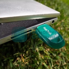 Флешка USB 256 Gb SanDisk CZ96 Ultra Eco, USB 3.2 зеленый