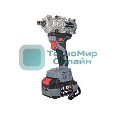 Аккумуляторный гайковерт бесщеточный ударный ProfiPower T-500N (Li-ion-1шт, 4.0А·ч, 500Нм, ударная головка 17/19/21мм, З/У, в кейсе)