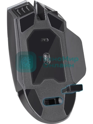 Мышь беспроводная Defender Oneshot GM-067 черный, 3200 dpi, радиоканал, USB, кнопки - 7