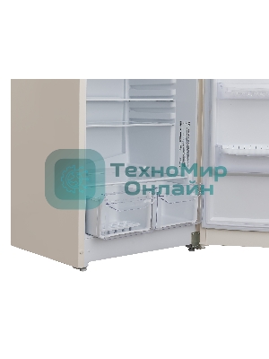 Холодильник Indesit TIA 14 E Бежевый двухкамерный 194/51 л морозилка сверху, капельная система