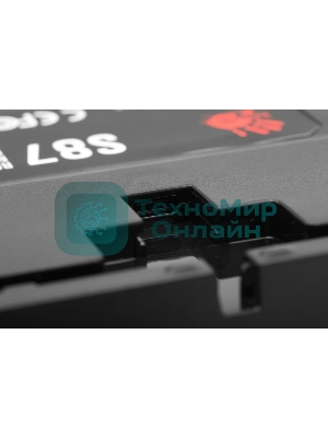 Клавиатура проводная A4Tech Bloody S87 Energy USB черный/красный