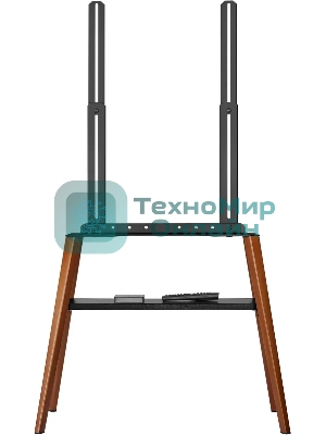 Подставка для телевизора Cactus CS-ST3645BKWN черный/орех, 43