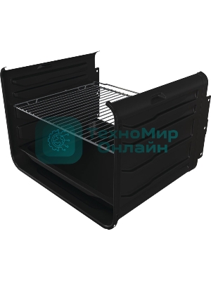 Плита электрическая Gorenje GEC6A11SG серый, конфорок 4 электрических, духовка 65 л, 60 см x 85 см x 60 см