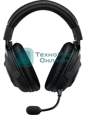 Гарнитура Logitech G Pro X Gaming Headset чёрный, проводная, USB/3.5 мм