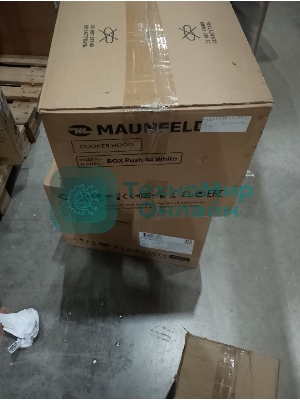 (Витринный образец, поврежденная упаковка) Кухонная вытяжка MAUNFELD Box Push 40 белый