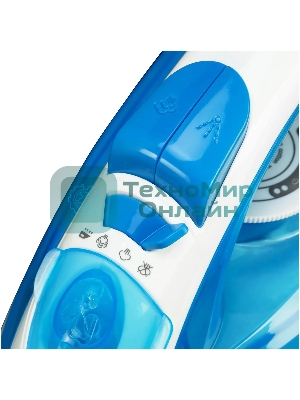 Утюг Starwind SIR2045 1800 Вт голубой/белый