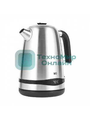 Чайник электрический BQ KT1724SW черный/стальной