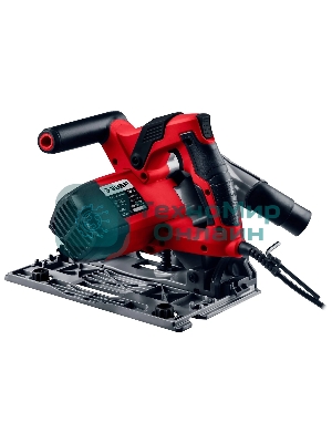 Пила погружная Зубр с шиной, 90-55 мм, диск 165 мм, 1200 Вт, ПП-55Н