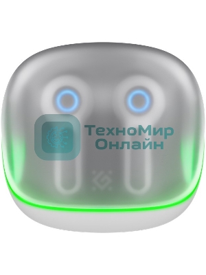 Наушники TWS Defender CyberDots 290 белый, внутриканальные, Bluetooth, до 4 ч